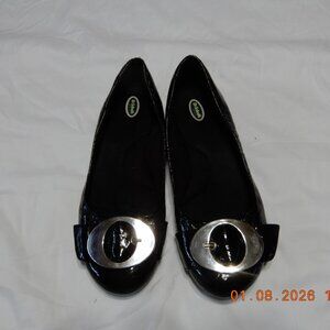Dr. Scholl’s Black Patent Leather Ballet Flats